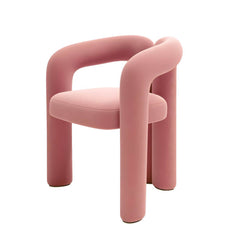 Stylish Straight Legs of Accent Stool