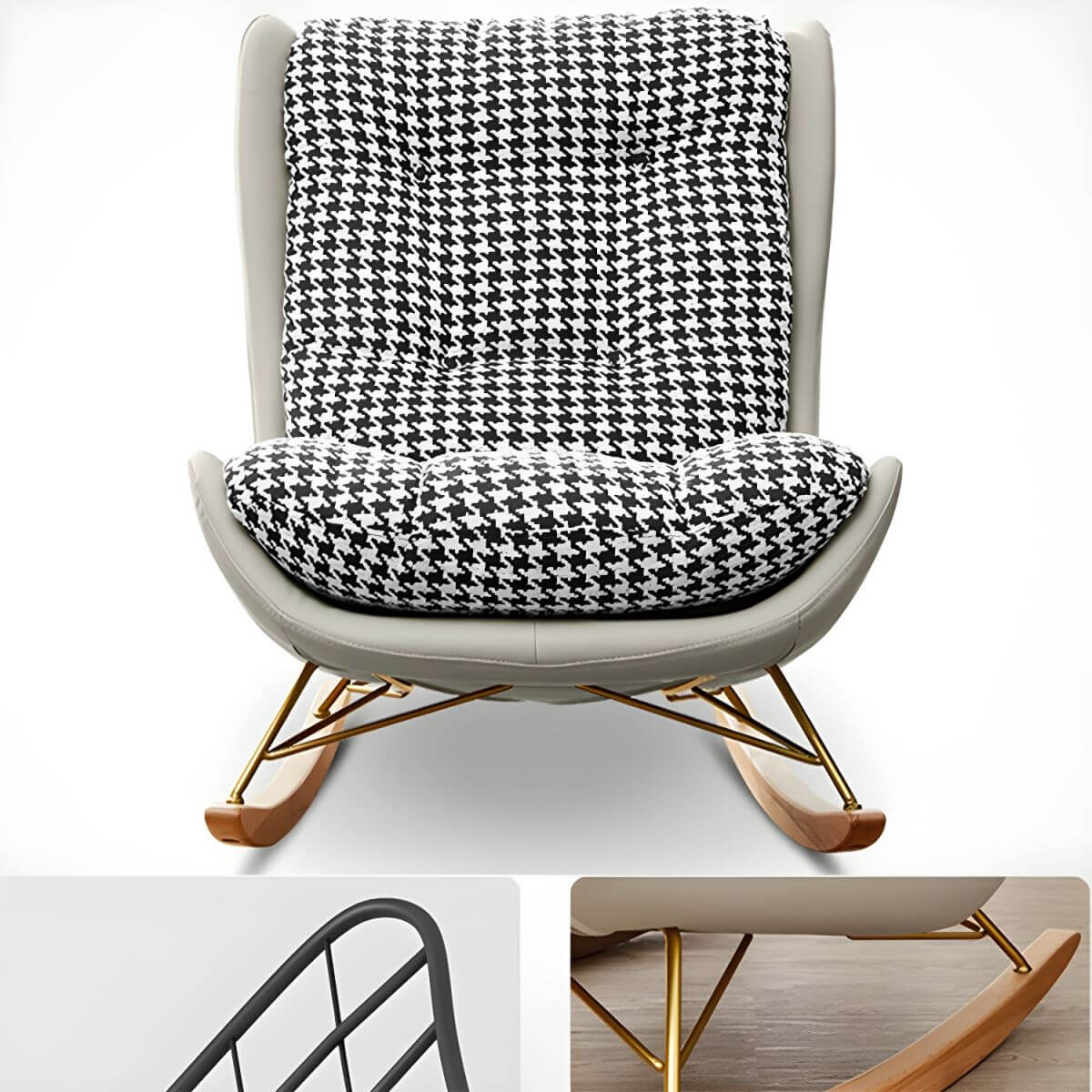 interior view of rocking chair