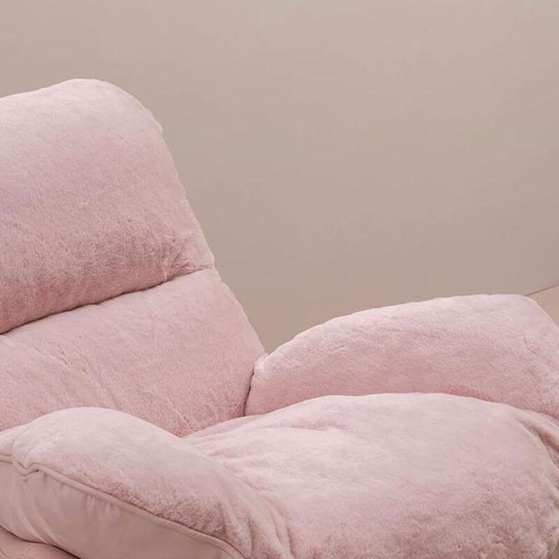 luxurious tufted rocking chair