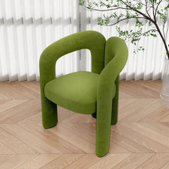 Stylish leg design ottoman