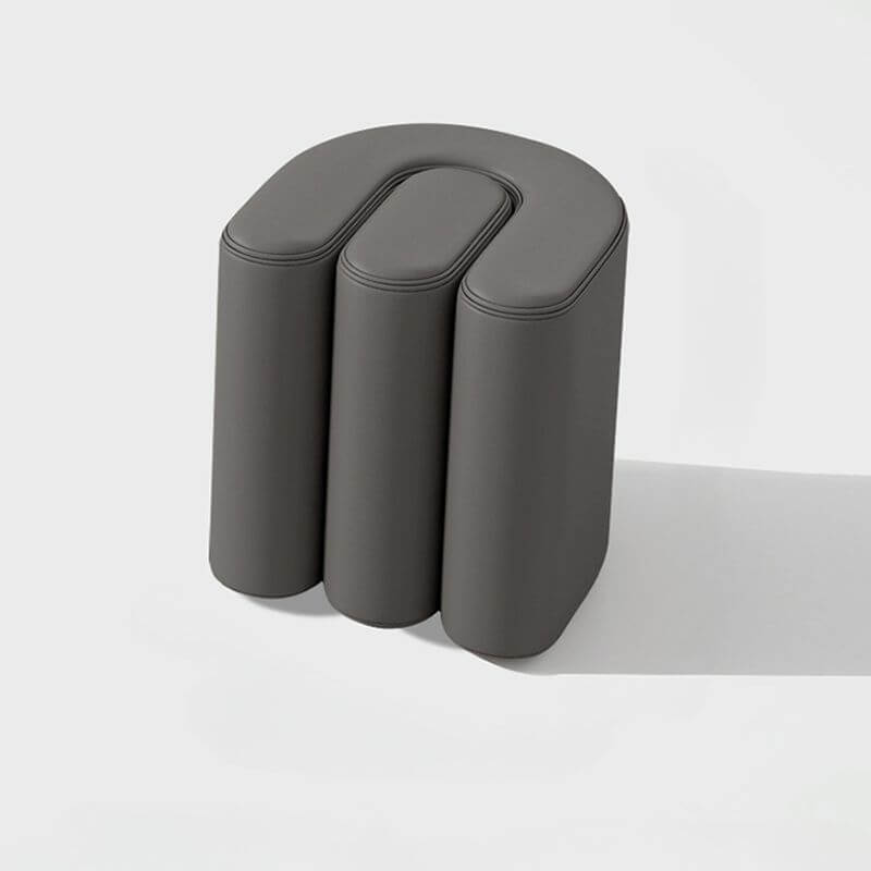 Versatile accent stool in living room