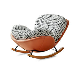 Comfortable seating in the Modern Armless Rocking Chair