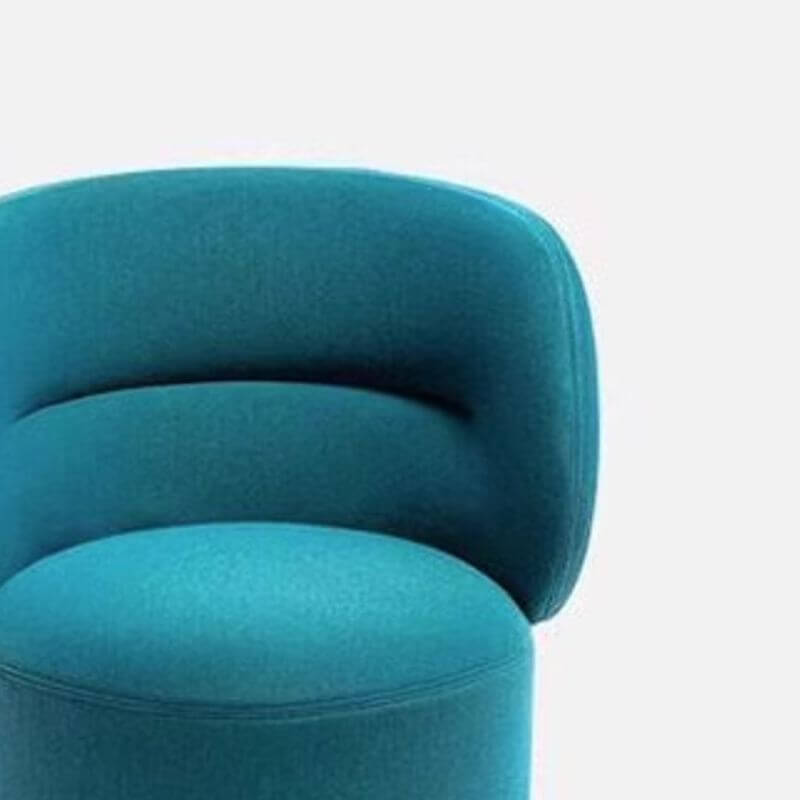 Comfortable Upholstered Vanity Stool