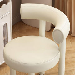 Elegant Black Vanity Stool