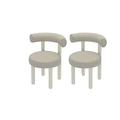 Set of Two Modern Vanity Stools