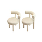 Elegant Black Vanity Stool