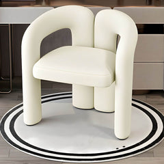 Chic Upholstered Vanity Stool