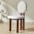 Round back vanity stool design