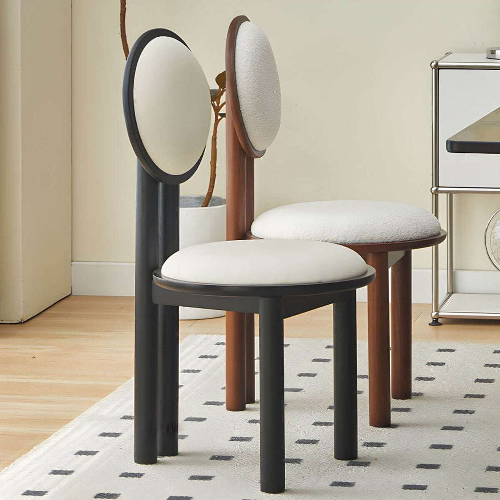 Comfortable vanity stool for beauty routine