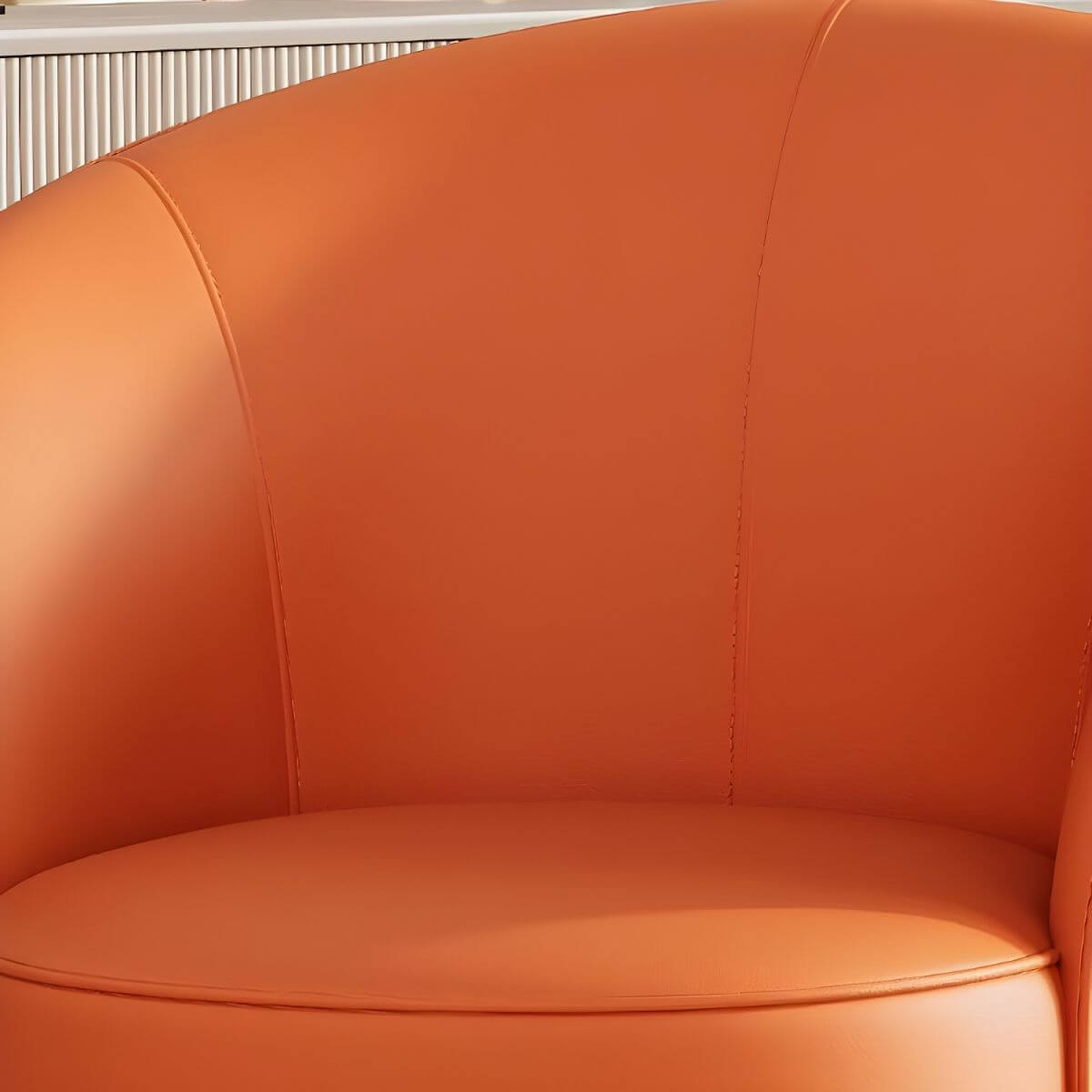 Comfortable accent seating in beige