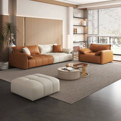 Modern water resistant grey floor sofa