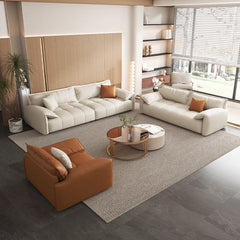 Modern water resistant grey floor sofa