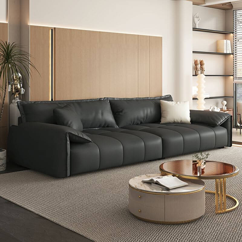 Comfortable floor sofa for four people