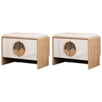 Cushioned top of the ottoman