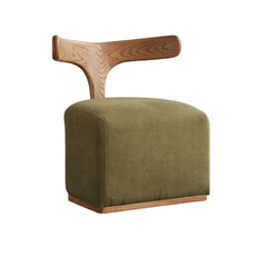 Comfortable sponge-filled ottoman for modern interiors