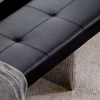 Side view of the sitting bench for bedroom