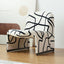 Modish cream chair in modern living room