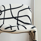 Chic abstract chair for home decor