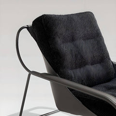 Elegant arm chair with padded arms