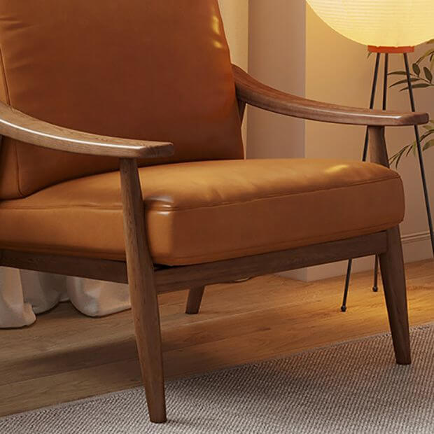 premium artificial leather cowhide chair