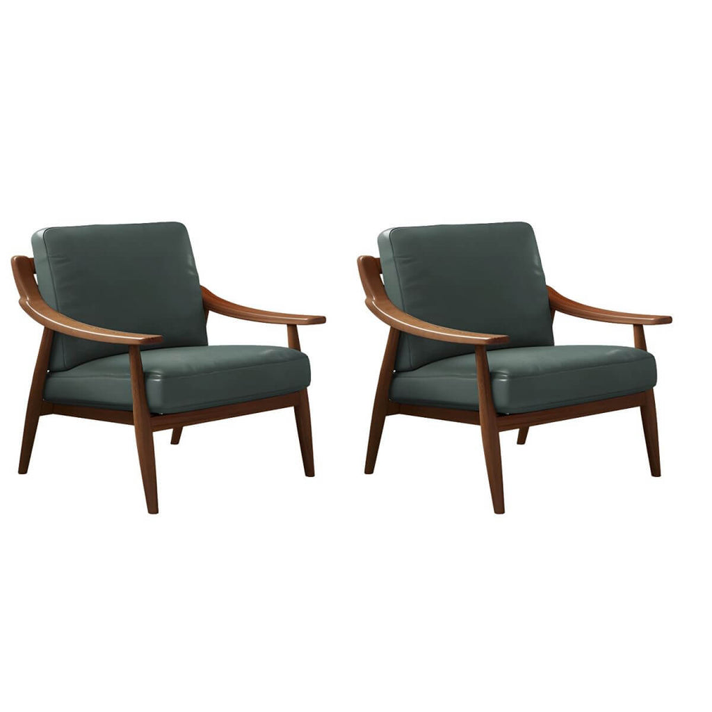 non-reclining arm chair with elegant design