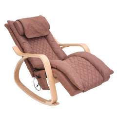 Cocoa color rocking chair in contemporary design