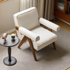 Cozy reading nook featuring the Modish Arm Chair