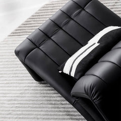 Reclining side chair with foam cushioning