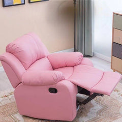 Modern Timber Recliner Chair with Armrests