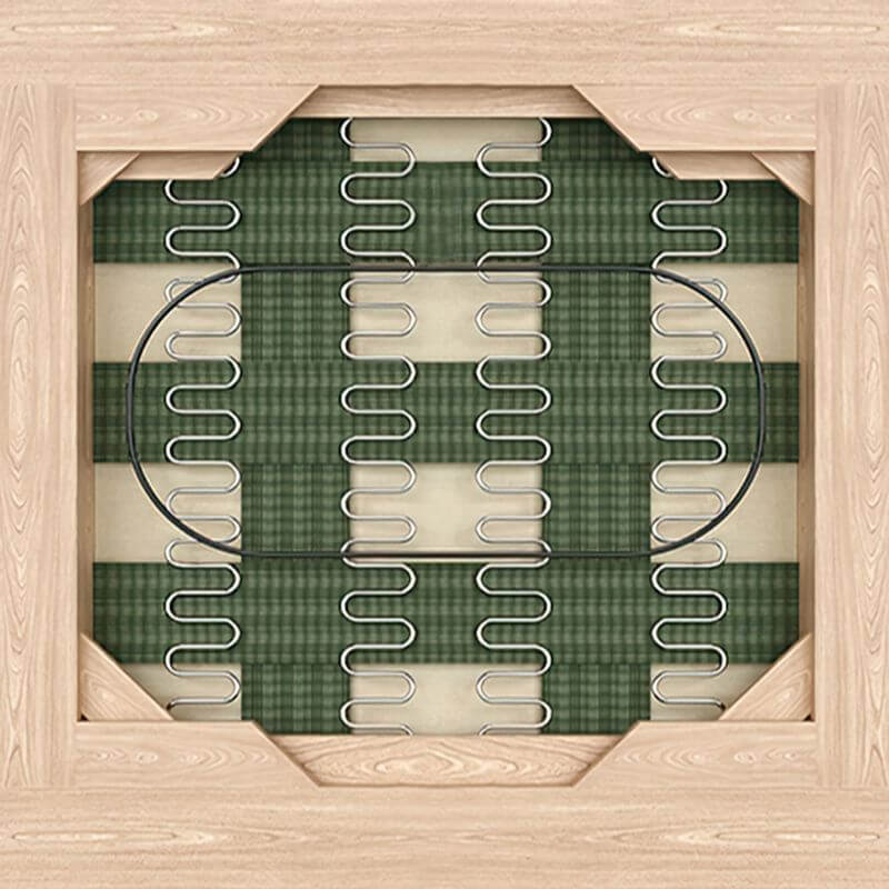 Modern Rocking Chair with Wooden Legs