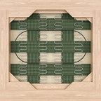 Modern Rocking Chair with Wooden Legs