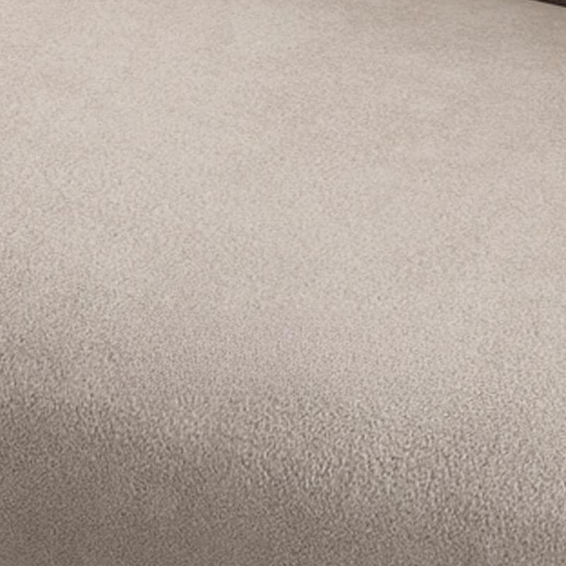 Modern solid color fabric bedroom bench