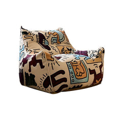 Oversized Velvet Bean Bag Lounger for Teens