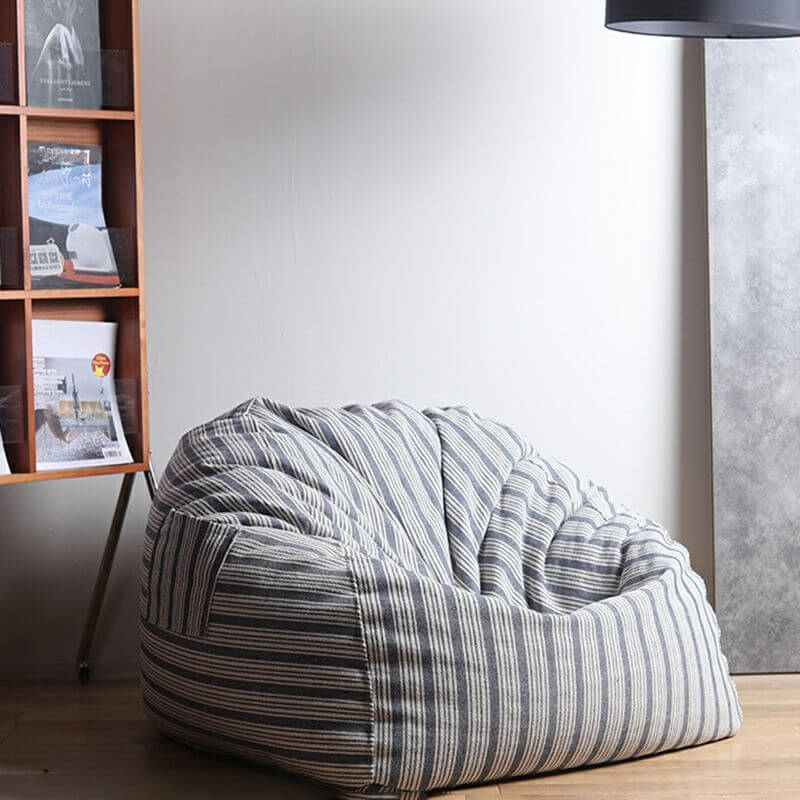 Multiple Colors Mobility Striped Portable Bean Seat