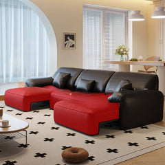 Scandinavian style black sofa