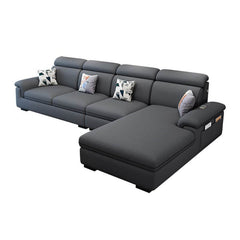 Modern sofa design with right hand facing orientation