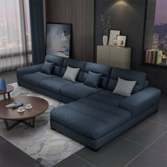 Minimalist design sectional sofa in living space