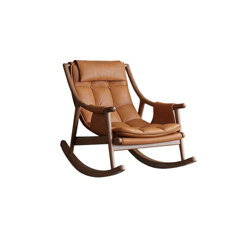 Contemporary rocking chair in minimalist decor