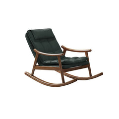 Upholstered rocking chair, ideal for reading nooks