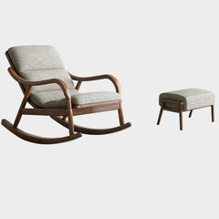 Ottoman for Nordic Timber Rocking Chair