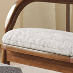 Nordic rocking chair nestled in a cozy living room