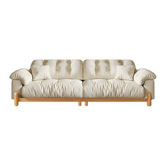 Modern sofa with storage compartments