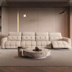 Contemporary sofa with sleek lines