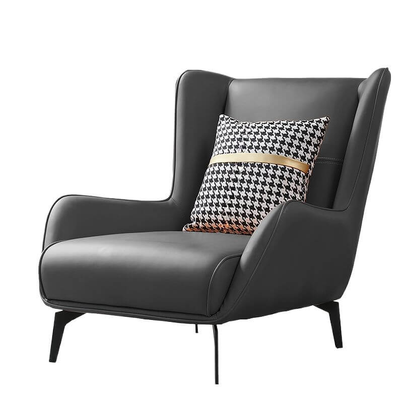 Vibrant accent chair enhancing home decor