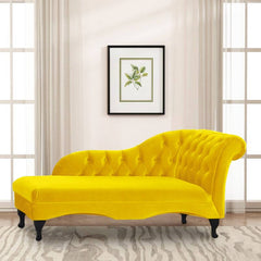 Stylish loveseat with solid color upholstery