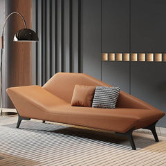 Oversized chaise lounge with plush foam filling