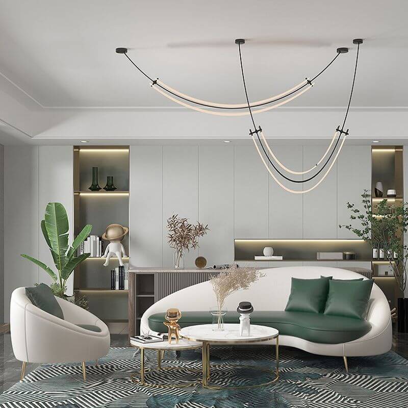 右腕と3つの枕が付いたパッド入りチェアラウンジスリーパーチェア サブ画像