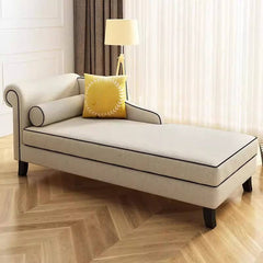 Modern chaise lounge with left arm design