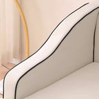 Foam-filled arm chair for lounge