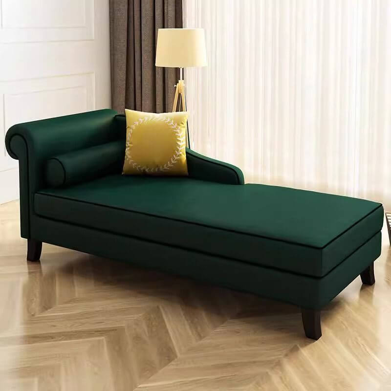 Oversized padded chaise for relaxation